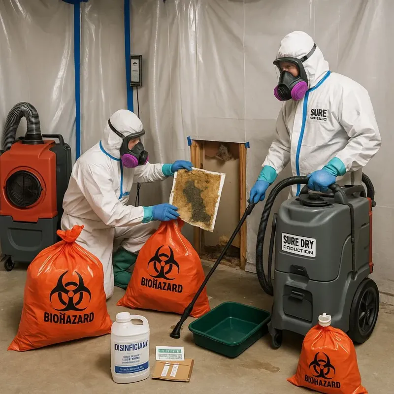 Contaminated Water Handling Protocols process in East Sonora, CA