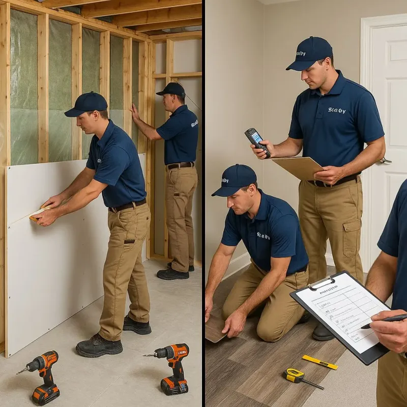 Repairs and Reconstruction process in East Sonora, CA