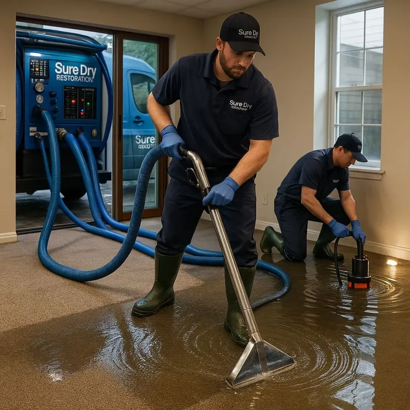 Water Extraction and Removal process in East Sonora, CA